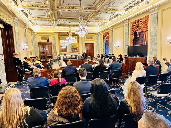 Julie Robbins of <a href="/EarthQuakerDev/">EarthQuaker Devices</a> is at the <a href="/SenateSmallBiz/">U.S. Senate Small Biz & Entrepreneurship Committee</a> to tell her #TariffStory.

Unlike companies like <a href="/Apple/">Apple</a>, she doesn't get invites to the <a href="/WhiteHouse/">The White House</a> to get special exemptions. That's why MSA supports the Small Business Liberation Act.

Let's get it done.