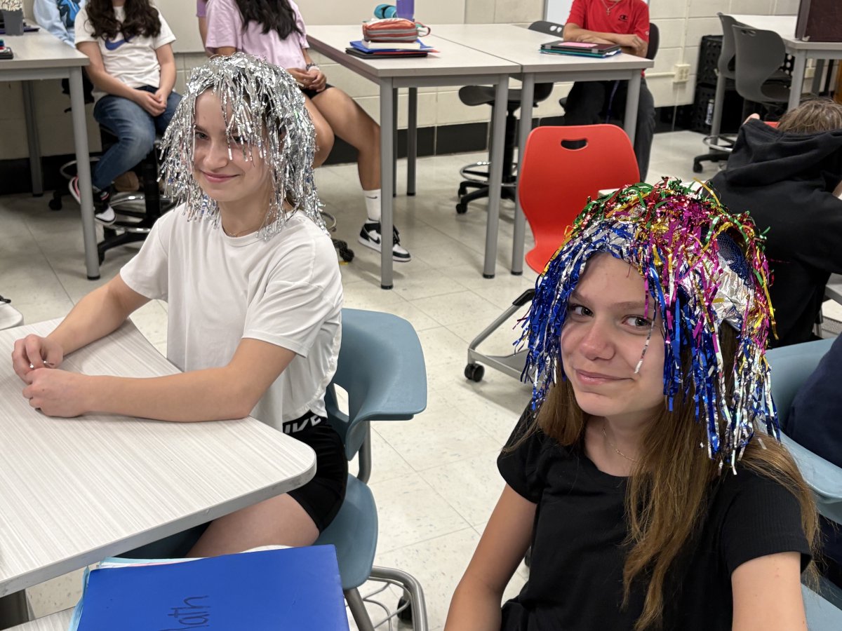 Check out our students showing off their creativity and having fun with some wild and wonderful hairstyles for our spirit week!