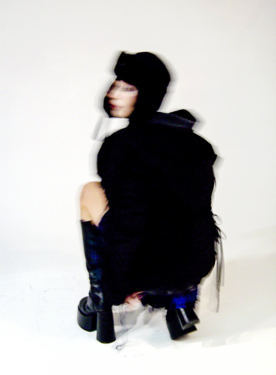 “It touches on some of the darker &amp; incredibly beautiful &amp; inspiring things I’ve experienced while trying to make this work. There’s an air of hope &amp; passion for my lust for life in this project.”
— <a href="/deathbyromy/">DeathbyRomy</a> in our May issue.
Read here: unclearmag.com/issues
📸 Paris Benson