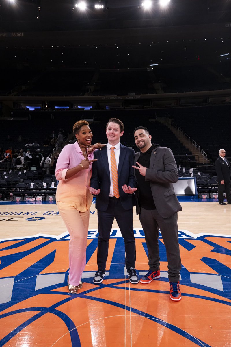 Ray Santiago π©π΄π΅π· (@raysanti) on Twitter photo I love my team.
Knicks move on with a win tonight! You know where to find us!
Pregame with <a href="/patokeefe12/">Pat O'Keefe</a> starts at 6!
Then <a href="/LT__Murray/">Tyler Murray</a> & <a href="/McNuttMonica/">McNutt Monica</a> bring you Game 5 of <a href="/nyknicks/">NEW YORK KNICKS</a> vs <a href="/celtics/">Boston Celtics</a> on <a href="/ESPNNewYork/">ESPN New York</a>!
#NYK #NewYorkForever I love my team.
Knicks move on with a win tonight! You know where to find us!
Pregame with <a href="/patokeefe12/">Pat O'Keefe</a> starts at 6!
Then <a href="/LT__Murray/">Tyler Murray</a> & <a href="/McNuttMonica/">McNutt Monica</a> bring you Game 5 of <a href="/nyknicks/">NEW YORK KNICKS</a> vs <a href="/celtics/">Boston Celtics</a> on <a href="/ESPNNewYork/">ESPN New York</a>!
#NYK #NewYorkForever