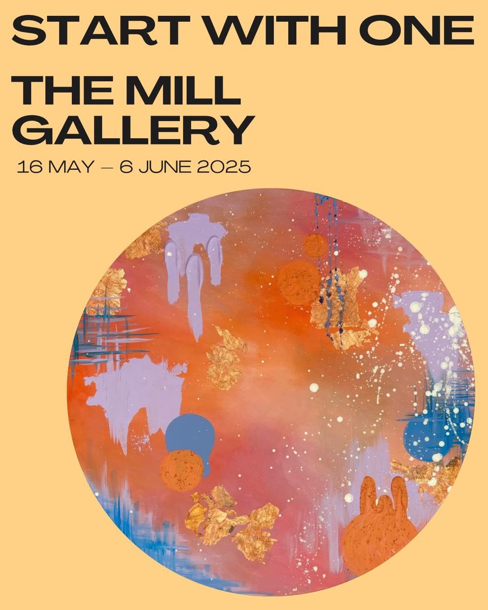 Very pleased to have my painting 'Space Hopper' accepted into The Mill Gallery's newest exhibition 'Start With One'

Start with One features a curated selection of original artworks, each priced at just £100, offering a rare opportunity to begin your own collection ✨