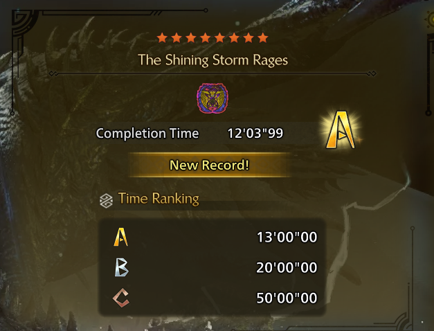 10 Return to Camps later, finally got the dang A Rank 😂