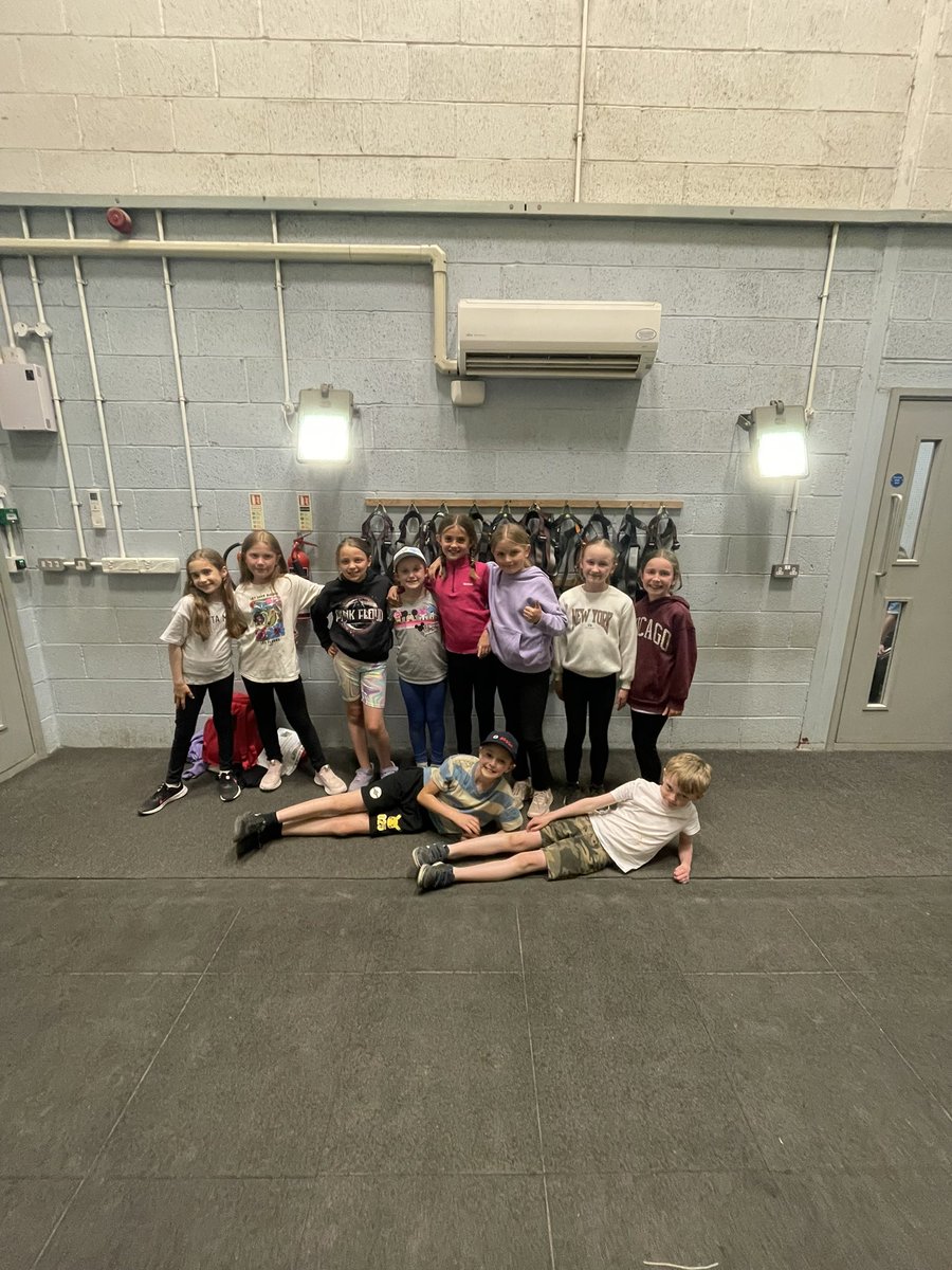 Team Crag loved their climbing activity 🧗