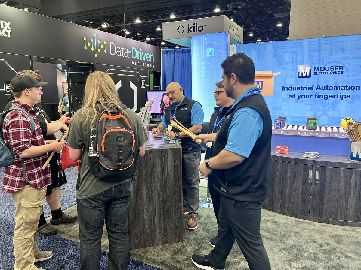 MouserElec's tweet image. Today (until 5 PM) and tomorrow (10 AM-3 PM) is your last chance to catch us at Automate! 

📍Booth 5239

@automateshow #Automate2025