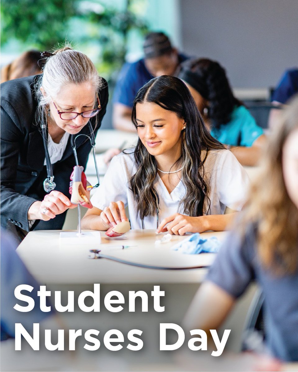 Student nurses are an important part of our health care system, providing care while they learn the ins and outs of our health care systems, and protecting the future of patient care. This Student Nurses Day, we thank each and every student for their commitment to the nursing
