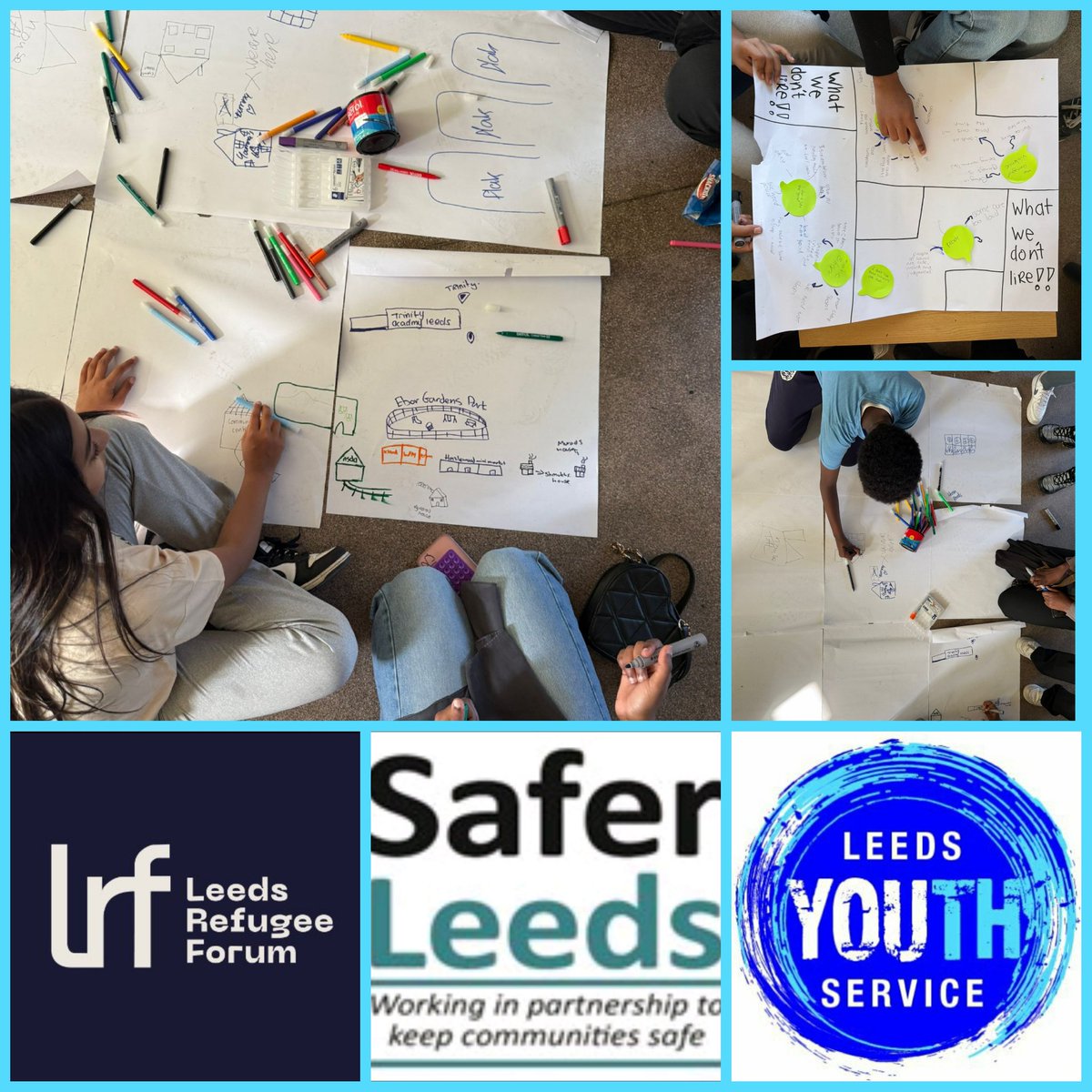Leeds Youth Service (East North East) (@youthserviceene) on Twitter photo Pleasure to be invited to <a href="/LeedsRF/">Leeds Refugee Forum 🧡</a> this evening to deliver a session on #Crime & #Safety to their Youth Group.
Wonderful to meet everyone & hear the ideas and views of #Youngpeople
#Youtbwork
#TeamLeeds Pleasure to be invited to <a href="/LeedsRF/">Leeds Refugee Forum 🧡</a> this evening to deliver a session on #Crime & #Safety to their Youth Group.
Wonderful to meet everyone & hear the ideas and views of #Youngpeople
#Youtbwork
#TeamLeeds