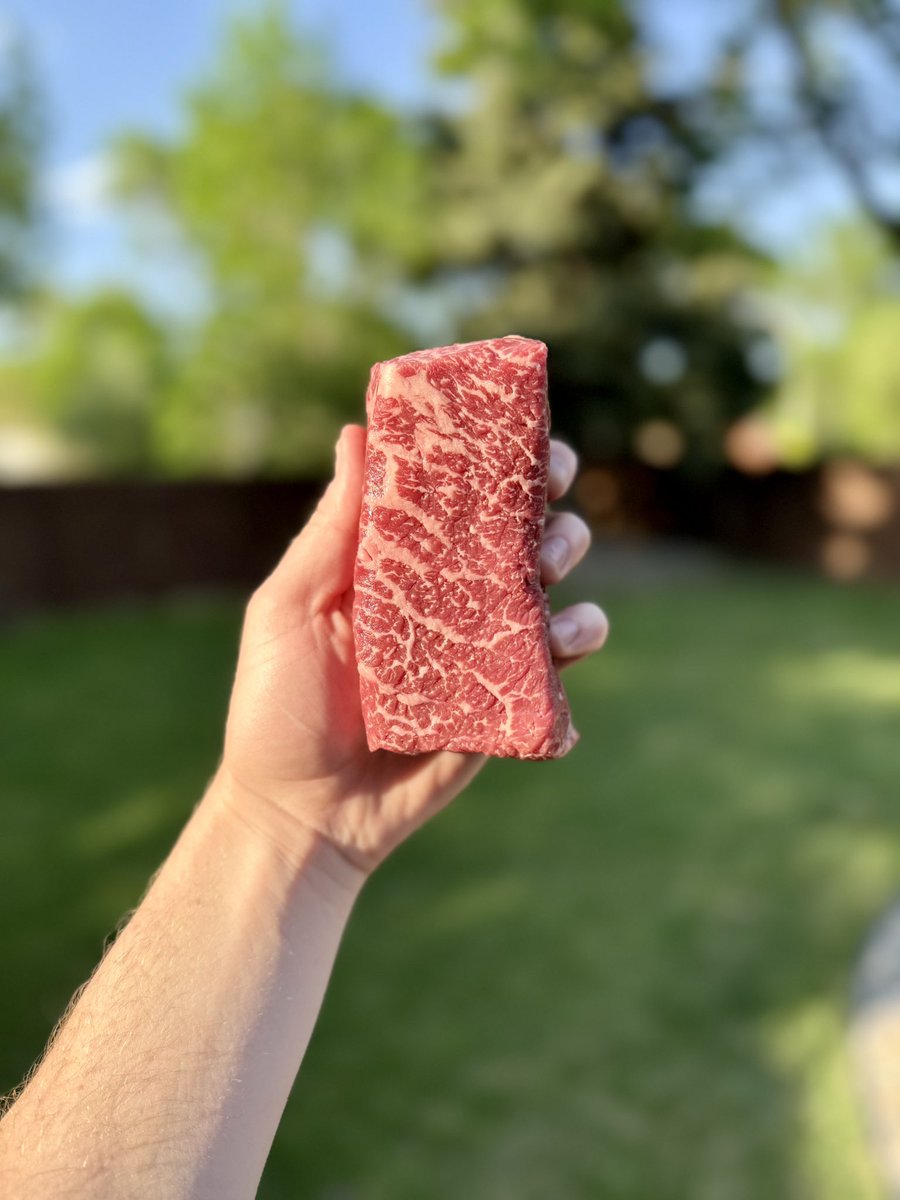 More marbled than the Pantheon 🏛️ The perfectly-portioned #CertifiedONYA #DenverSteak makes for a mid-week meal that’ll have you feeling mile high 🥩 

BetterFedBeef.com 

#steak #carnivorediet #steaknight #eatmorebeef #BetterFed
