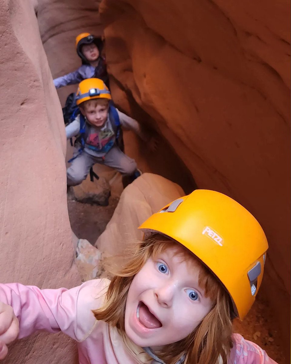 Kids love it!  What is it?  One of the very best outdoor adventure sports on the planet—Utah Canyoneering!