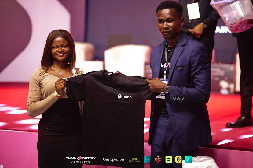 NuonFinance's tweet image. Last week, Nuon took part in Chaindustry 2025 Blockchain Week in Uyo, Nigeria. The largest Web3 conference in West Africa.
We were proud to join this week-long conference as sponsors alongside brilliant Web3 projects @estatexeu, @ayetunetwork, @ABDSystems, @solflare, and…