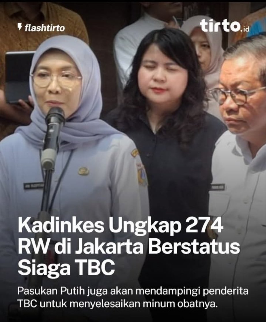 Gara-gara hibah 2,5T, Indonesia mendadak siaga TBC.

Kompensasinya? Jadi tikus percobaan. 

Murah amat harga nyawa rakyat di mata negara.