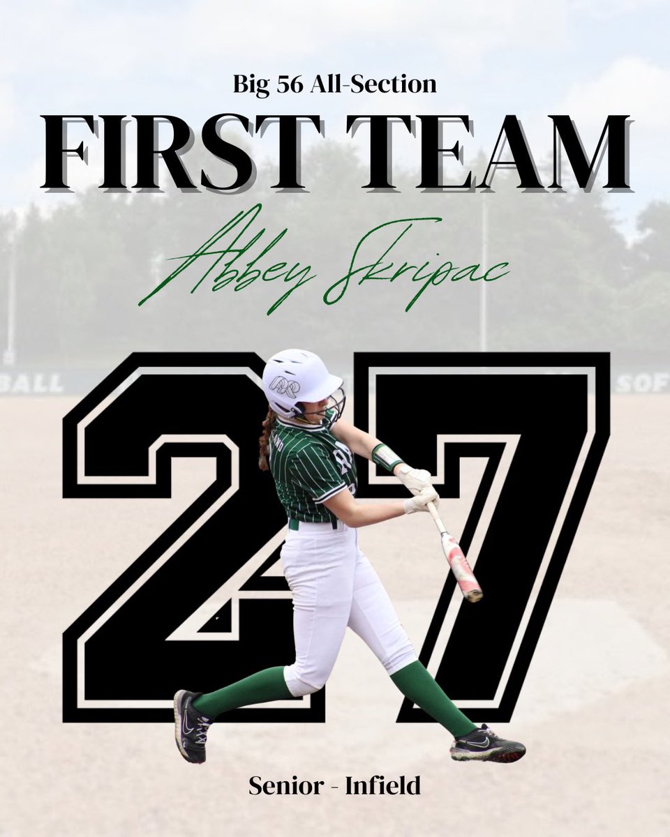Brian Skripac (@brianskripac) on Twitter photo Congratulations to <a href="/AbbeySkripac/">Abbey Skripac</a> on receiving <a href="/Big56Conference/">Big 56 Conference</a> All-Section First Team honors!!! Congratulations to <a href="/AbbeySkripac/">Abbey Skripac</a> on receiving <a href="/Big56Conference/">Big 56 Conference</a> All-Section First Team honors!!!