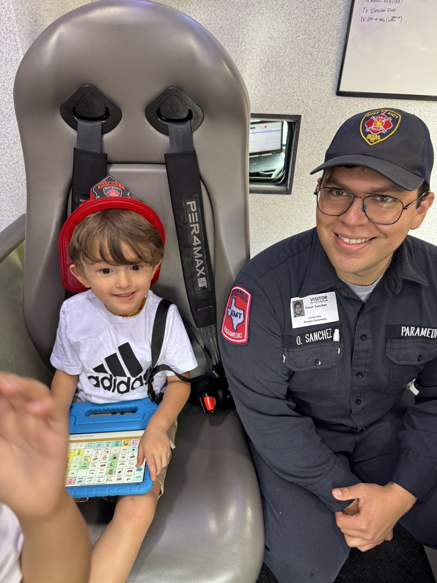 Jessica Weiland (@runhappy77) on Twitter photo When you’re so excited to sit in an ambulance 🚑 for Career Day, you have to find it on your device! <a href="/NISD_ECE/">Northside ISD Early Childhood Education</a> <a href="/nisdkrueger/">Krueger Elementary</a> When you’re so excited to sit in an ambulance 🚑 for Career Day, you have to find it on your device! <a href="/NISD_ECE/">Northside ISD Early Childhood Education</a> <a href="/nisdkrueger/">Krueger Elementary</a>