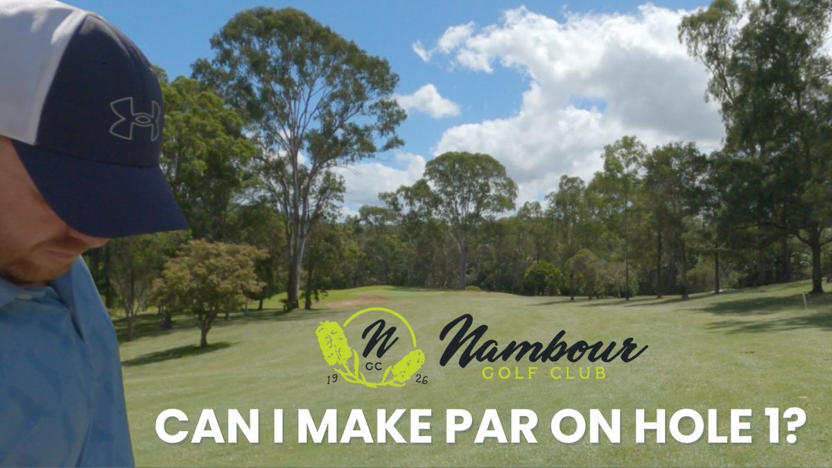 strenue's tweet image. 🏌️‍♂️ Can Dale Pienaar par the 1st hole at Nambour Golf Club?

A short but tricky 277m (303y) par 4. One hole. 

Watch the opening hole unfold:
👉 youtu.be/NMcLMRfr1Ms

#Golf #GolfLife #CourseVlog #NambourGolfClub #SunshineCoastGolf #TheGameOfLife #DalePienaar