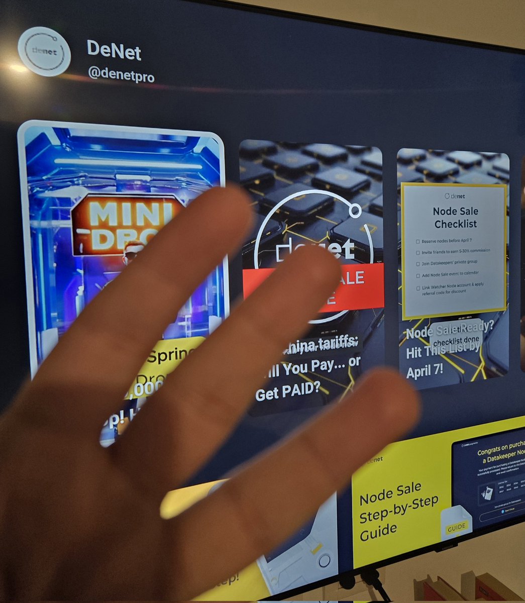 Running my watcher node while discovering new features in the <a href="/DeNetPro/">DeNet</a> YouTube channel while in Cali, Colombia. #WatchersEverywhere
