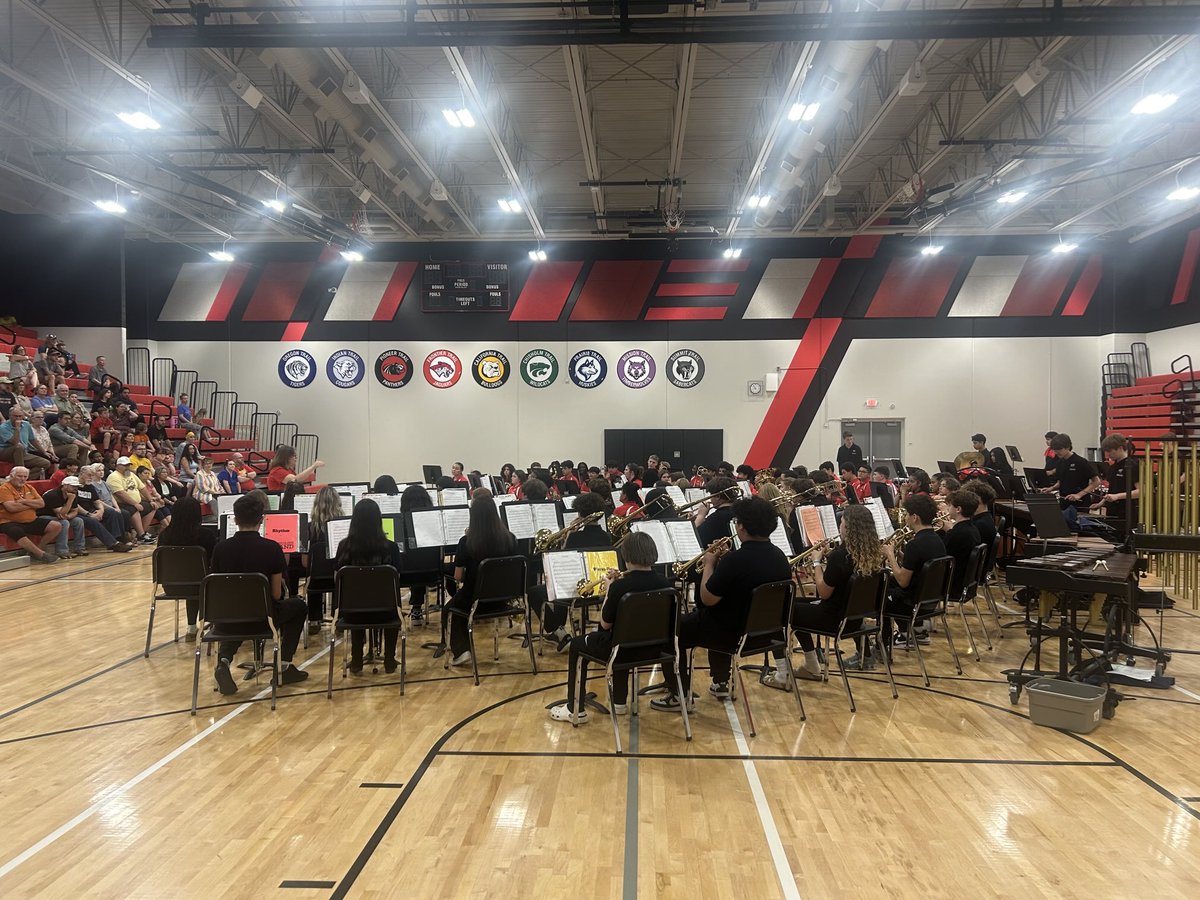 Tremendous final band concert of the 25-26 School Year!