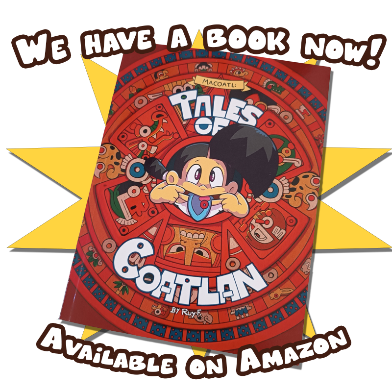 For someone who was originally just a supporting character for Xio, Checomal now seems to be the protagonist of Macoatl (at least when we're not in story mode). That's a great achievement for him, although perhaps not the one he wanted.

Get our comic book now on Amazon!