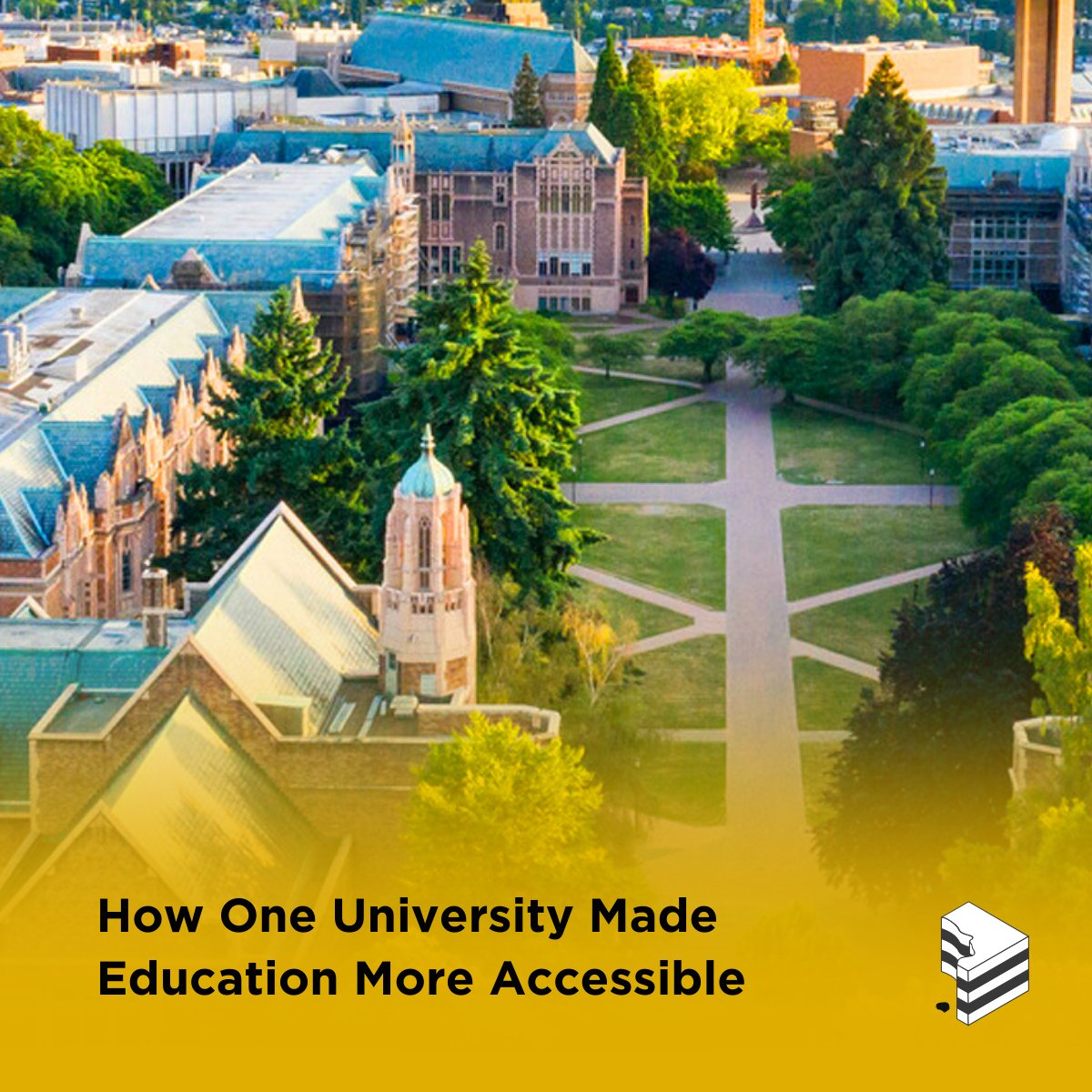 TaggedPDF's tweet image. There has always been a struggle with accessibility in education but one university made a change and revamped their entire approach to accessibility.

Read more about how the University of Washington trasnformed their systems to be more inclusive: bit.ly/433hXDh
