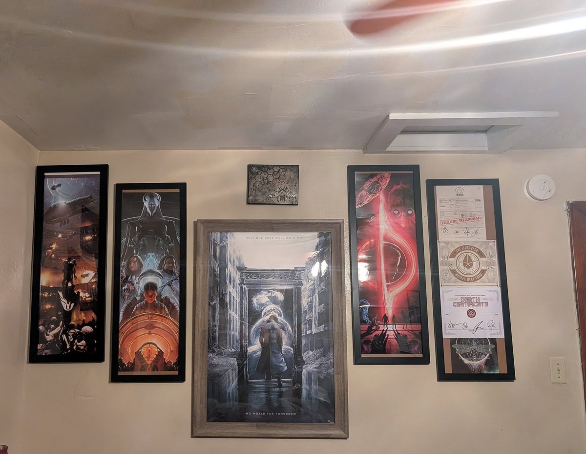 Kinghammer's tweet photo. Once we get to @Coheed  Vaxis Act V, I'm either going to need to get rid of my light switch, or move my smoke alarm.  haha https://t.co/Qh60BCFUhD