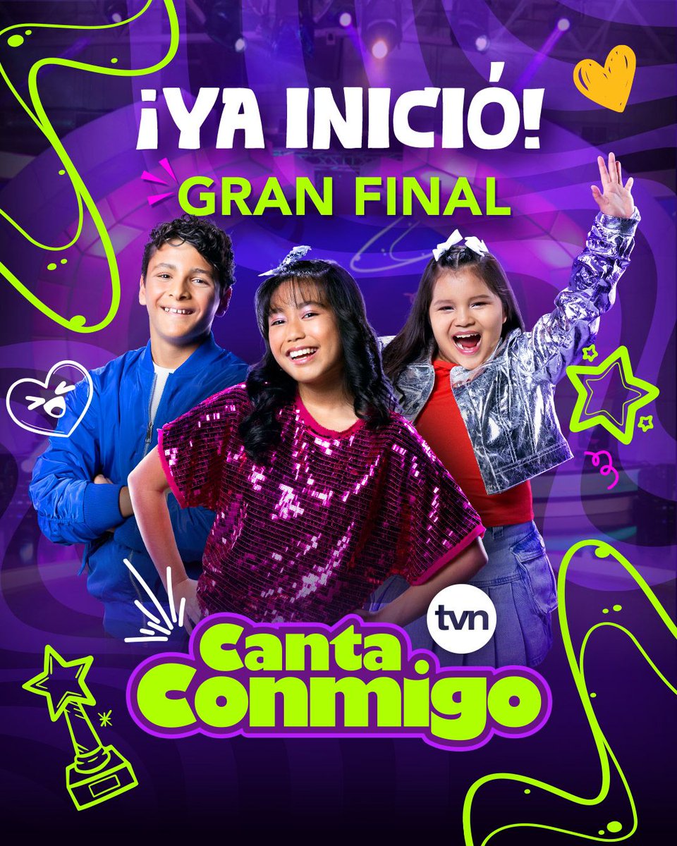 tvnpanama's tweet image. 🎤✨ ¡LLEGÓ EL MOMENTO MÁS ESPERADO! ✨🎤
Esta noche la emoción se desborda en la GRAN FINAL de #CantaConmigoTVN 🎶💥Tres talentos increíbles, tres voces que han conquistado corazones🏆🌟 ¡Esta final va a estar de infarto! 💣📺
