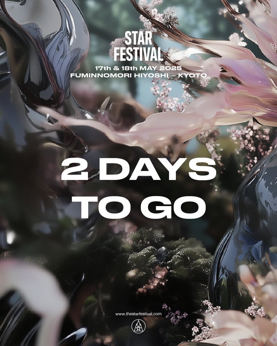 2DAYS TO GO!
STARFESTIVAL 2025✨