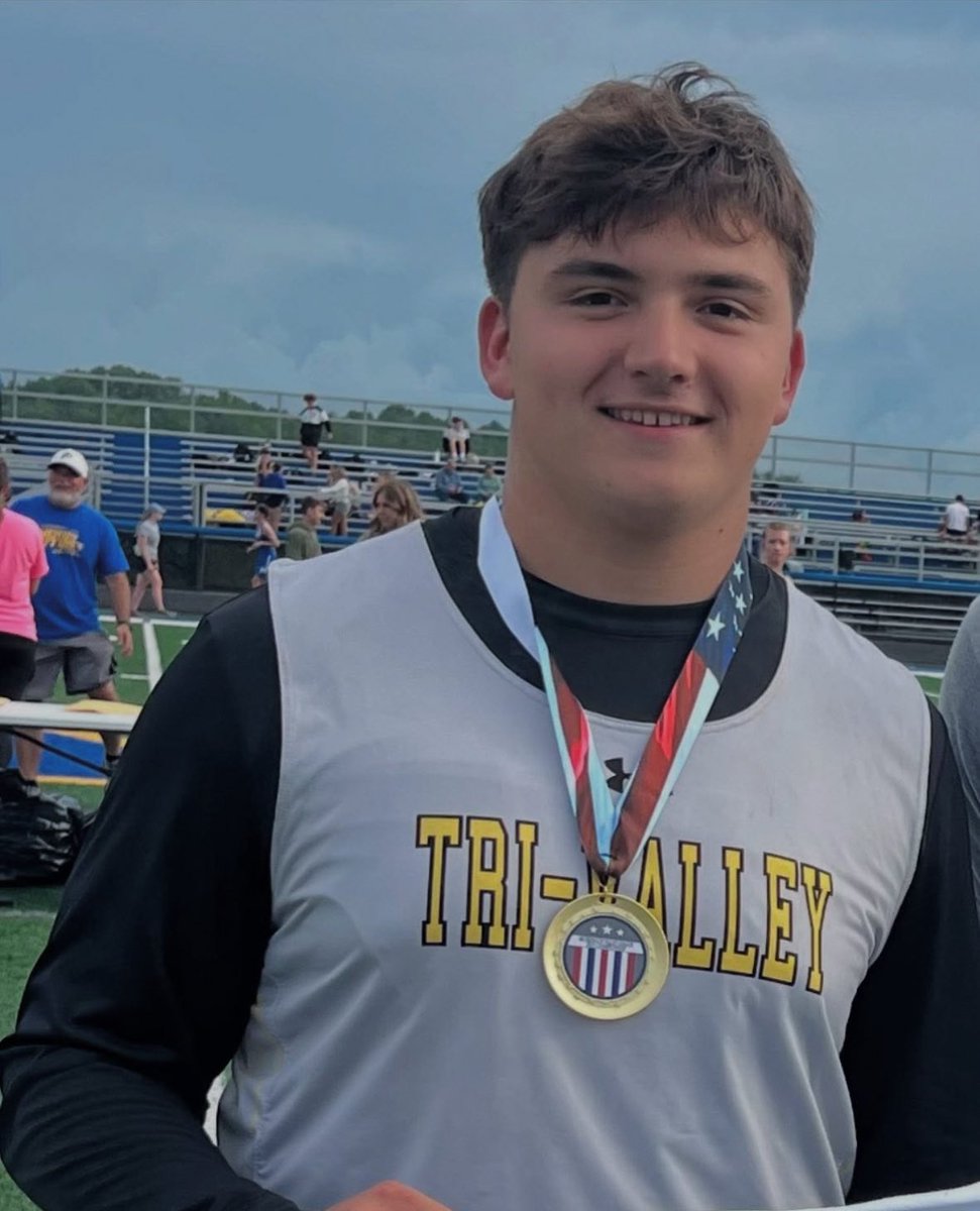 Tri-Valley Football (@tvscottiesfb) on Twitter photo Congrats to <a href="/chris_gargasz/">Chris Gargasz</a> on breaking the MVL record in the shot with a throw on 60 ft 10.25 inches! He has set and broke our school record multiple times! What an accomplishment!
#PTP Congrats to <a href="/chris_gargasz/">Chris Gargasz</a> on breaking the MVL record in the shot with a throw on 60 ft 10.25 inches! He has set and broke our school record multiple times! What an accomplishment!
#PTP
