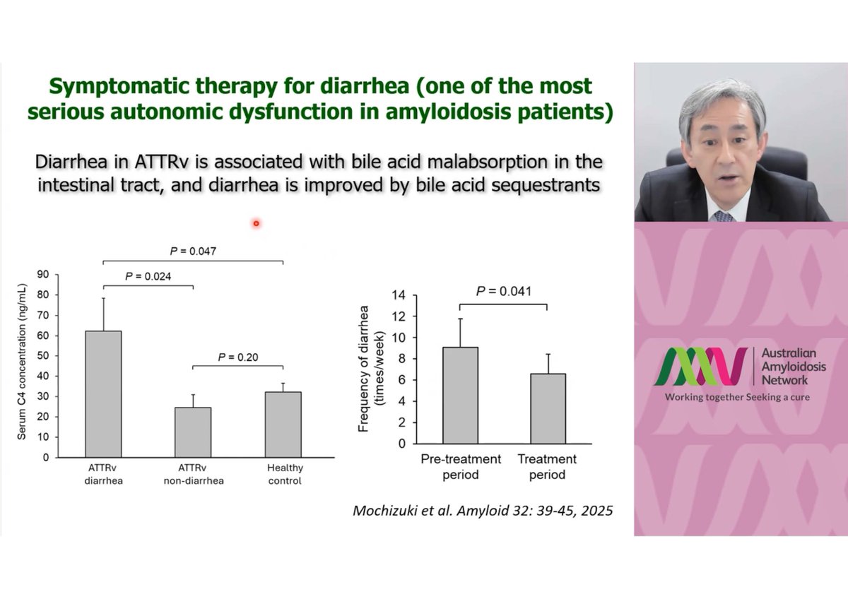The "Amyloidosis 2025" meetings have ended. Farewell to <a href="/CJWhelan18/">Carol Whelan</a> <a href="/StathisKastr/">Stathis</a>. Special🙏Prof Yoshi Sekijima VP/President elect @ISA_Amyloidsis for dialling in to our Workshops &amp; for providing recordings. Ur clinical pearls will improve the care of all our ATTRv patients.