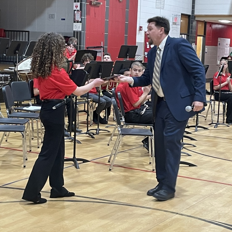 We will miss our 8th grade Band students. We hope they continue on their musical journey in high school. 🎶