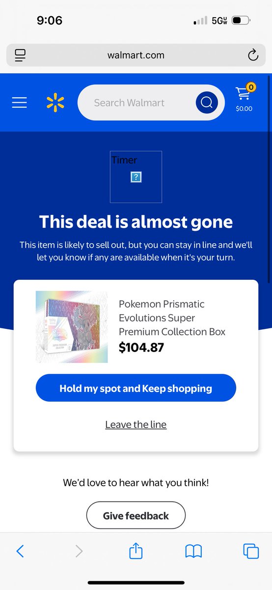 santobeans's tweet photo. @hot_yahoo_ @PokemonRestocks gotta switch into safari   im here rn :/  most likely missed https://t.co/pIYKMBmExj