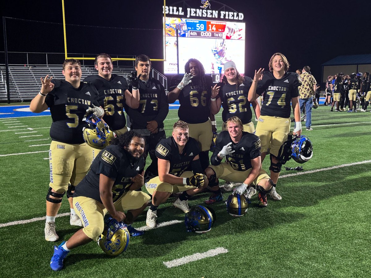 Mason Anthony (@pvfb_coacha) on Twitter photo To the Class of 2025 Choctaw Offensive Line, congratulations! May your cups always be dirty 👌🏻
Continue to trust the process. 1-0 every play, every day. Go be great 🤙🏻🎓 To the Class of 2025 Choctaw Offensive Line, congratulations! May your cups always be dirty 👌🏻
Continue to trust the process. 1-0 every play, every day. Go be great 🤙🏻🎓