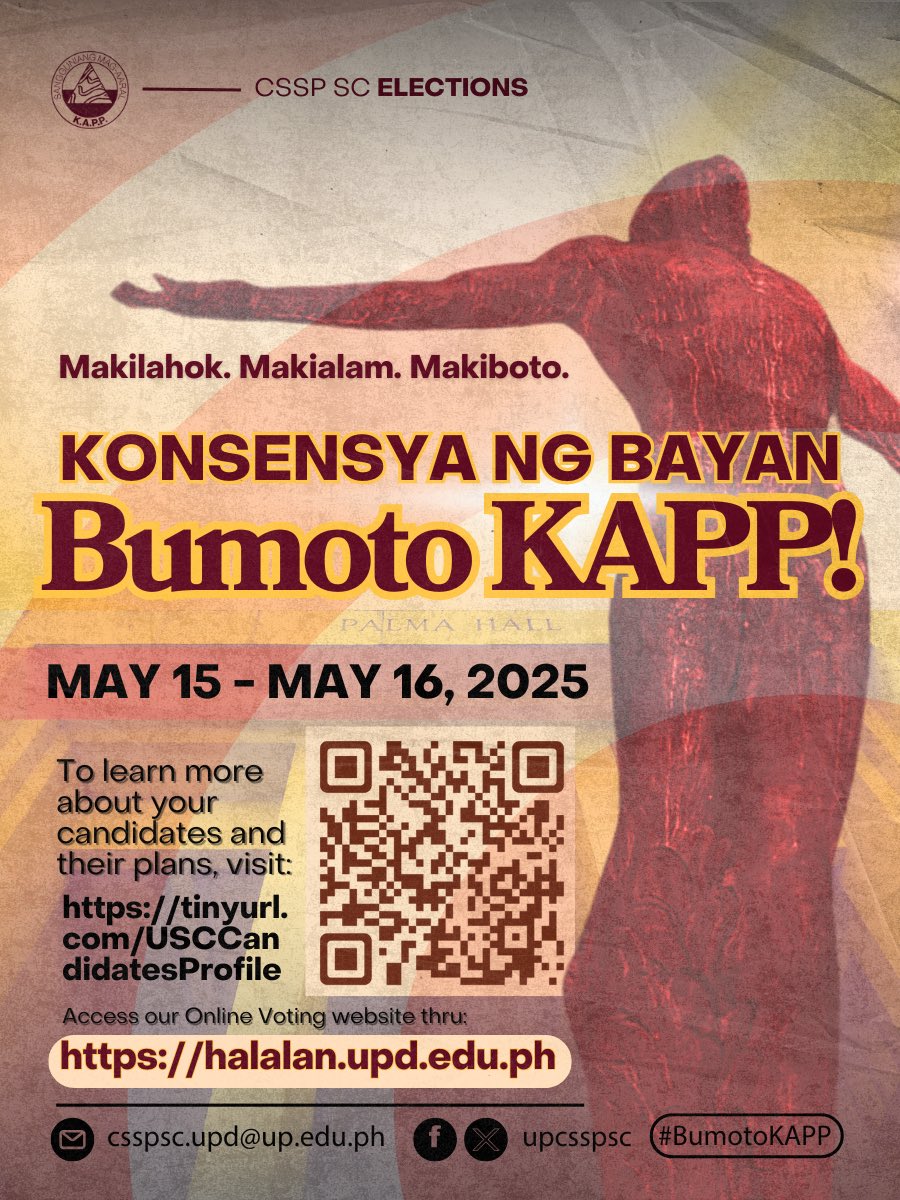 UP CSSP Student Council tweet media