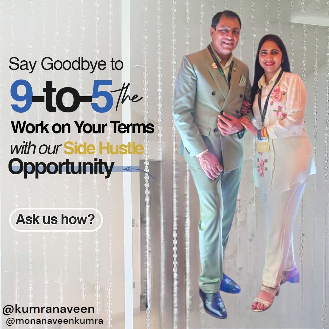 kumranaveen's tweet image. Tired of the 9-to-5 grind? Discover a side hustle that lets you work on your own terms. Enjoy flexibility and freedom while earning extra income. 

Curious to know more? Reach out and find out how you can start today!

DM me

#WorkOnYourTerms #SideHustleOpportunity #DitchThe9to5