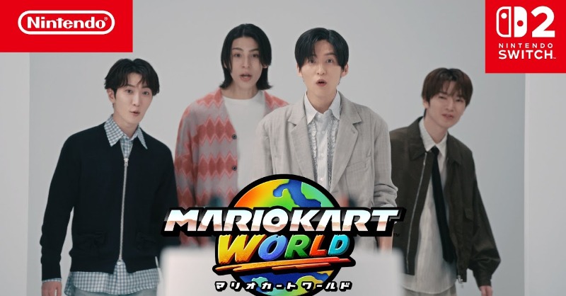 Snow Man、深澤辰哉・渡辺翔太・目黒蓮・ラウール Nintendo Switch 2