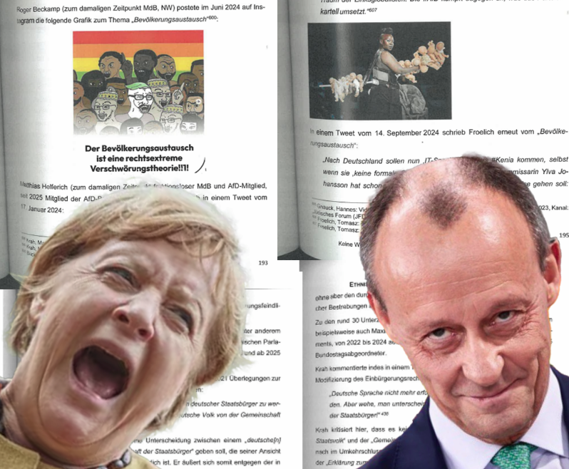 Germany wants to ban the AfD – for posting MEMES!

I have analyzed 1,000 pages of the recently LEAKED report by the federal spy agency BfV. Grab some popcorn 🍿 and get ready for the TOP 7 memes.🔽