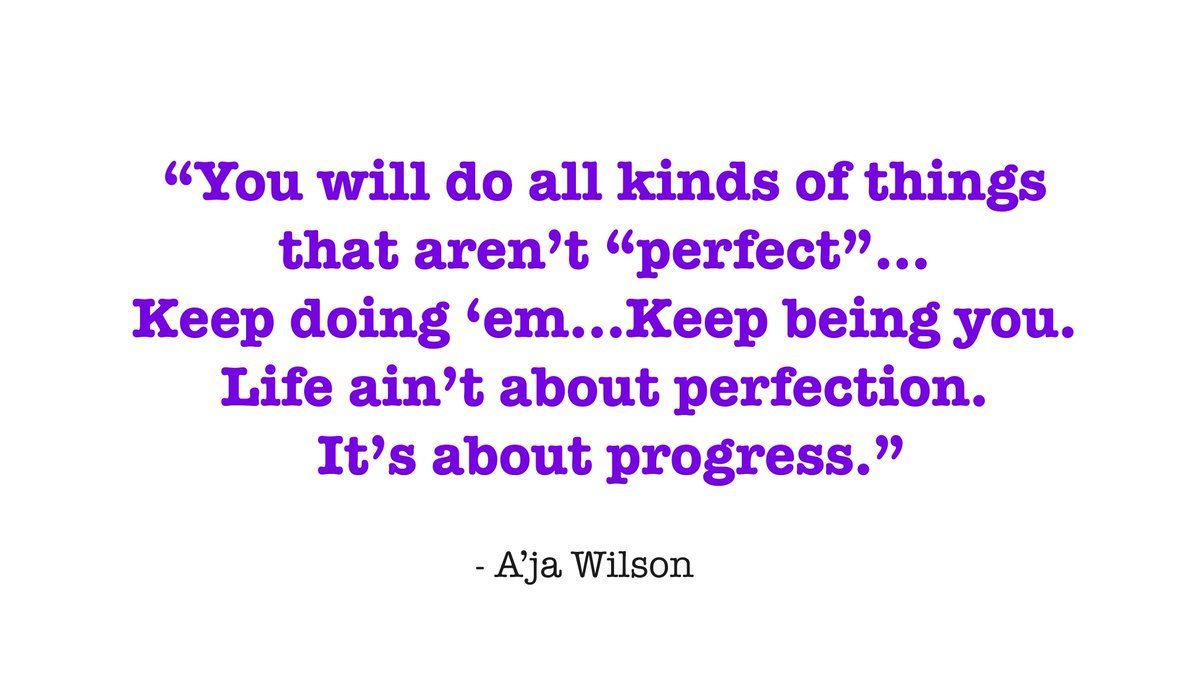 FemmespireMedia's tweet photo. Keep being you. Life isn't about perfection. It's about progress...What are you working toward in life? Check out our article in the link👇🏽to help empower &amp; motivate you to live your best life. #WednesdayMotivation #inspiratonalquotes #WNBA #femmespired
https://t.co/NyPTigpYOH https://t.co/TIQHTXQaYP