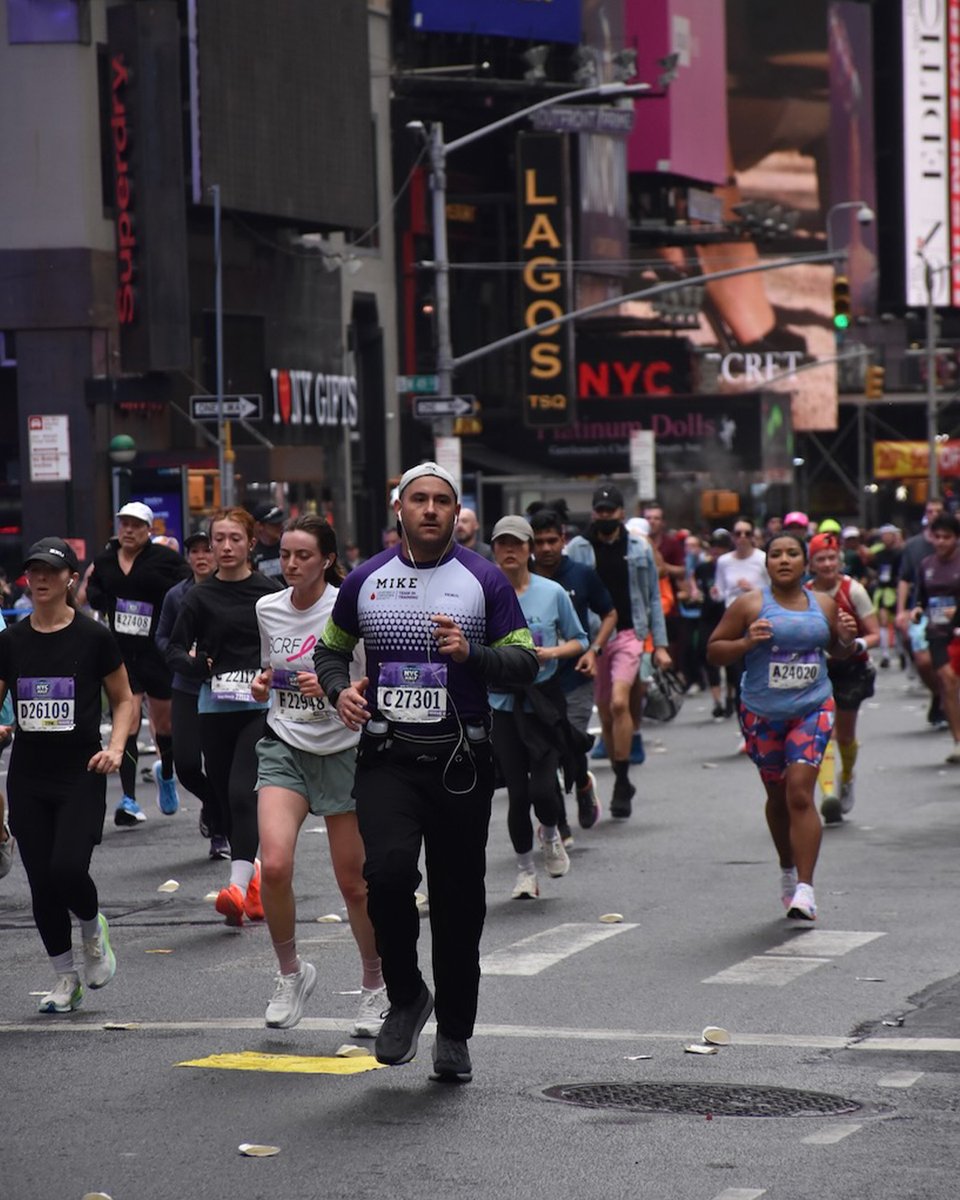 The NYC Half was a total vibe 💜💚

Team In Training ran with heart. For loved ones. For research. For a future without blood cancer.

From team hugs to confetti, every mile mattered.

Ready to run with purpose? Choose your World Major 👉 bit.ly/43h3CDk