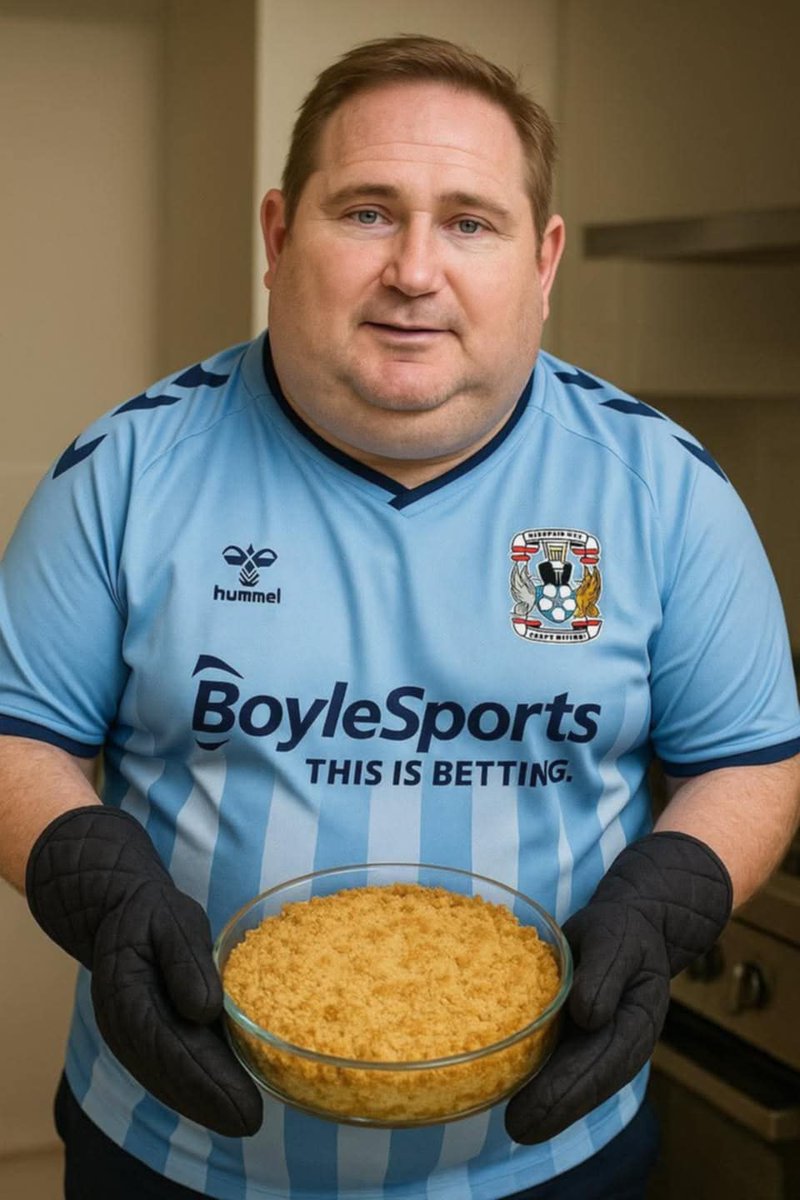 dfrost98458's tweet photo. The Coventry crumble🤣🤣 https://t.co/h3DNCFM7ZB