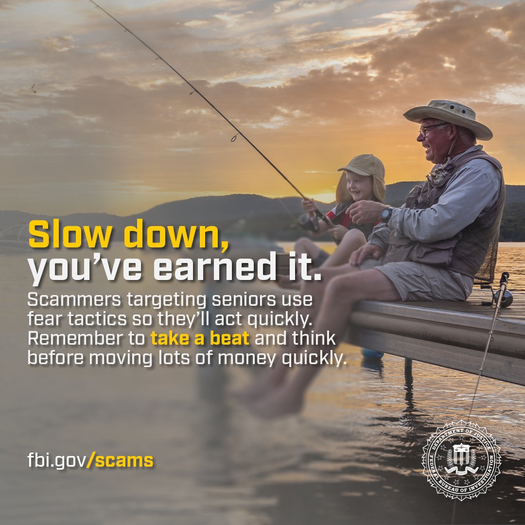 #DYK grandparent scams are a type of confidence scam where criminals pose as a relative—usually a child or grandchild—claiming to be in immediate financial need? Learn more about this and other common elder fraud schemes at: fbi.gov/how-we-can-hel…
