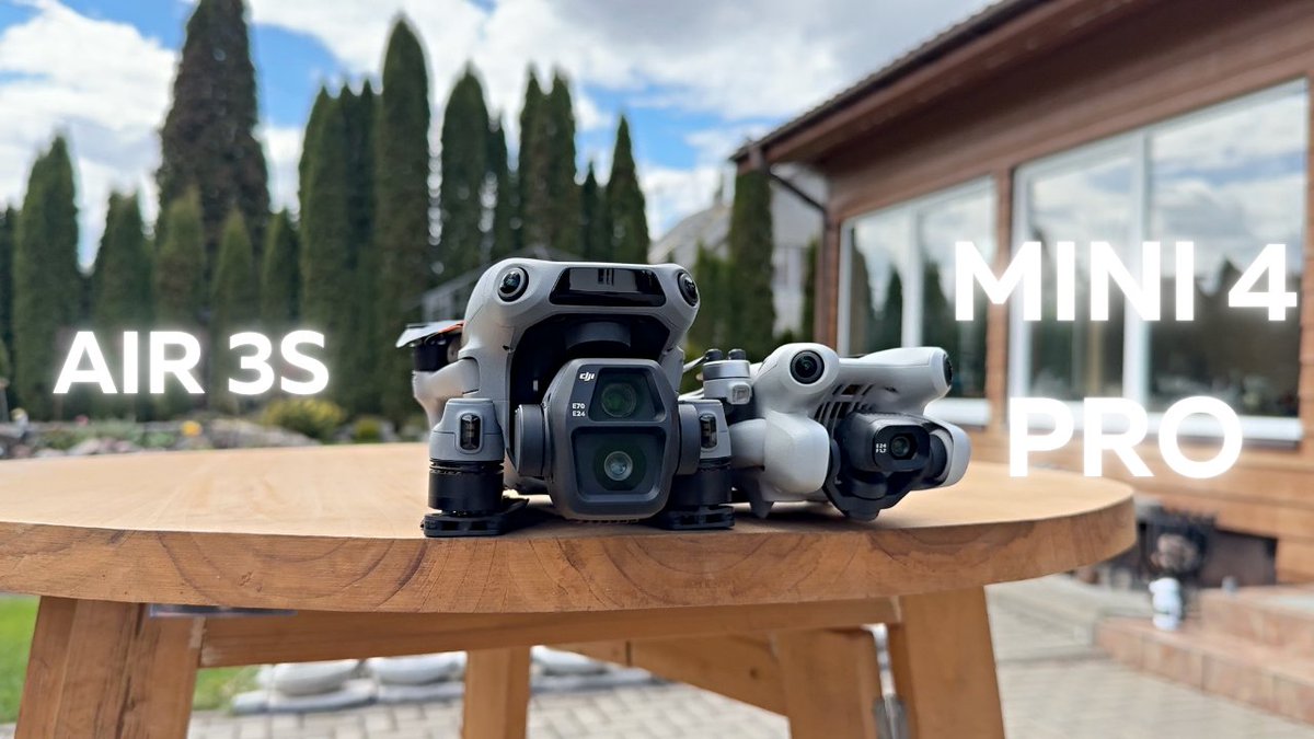 TechLineHD's tweet image. NEW VIDEO:
DJI Air 3S vs Mini 4 Pro – Real-Life Test & Buyer’s Guide
youtu.be/Xehz4leH3As
Thanks for watching!
@DJIGlobal