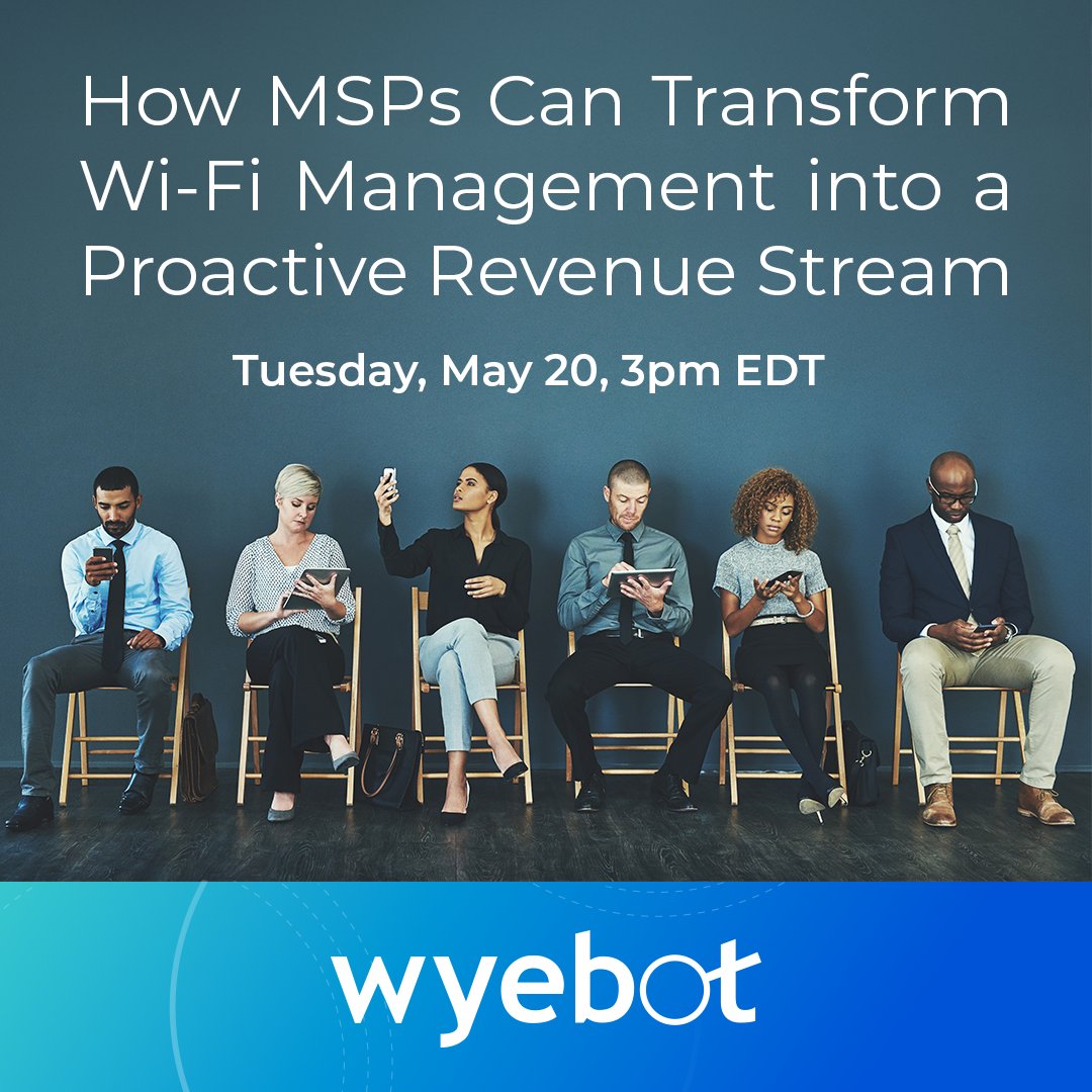 🚀 MSP Leaders: Transform Wi-Fi Management into Recurring Revenue

Join us May 20th at 3PM ET to discover how Wyebot's AI-powered platform helps MSPs reduce site visits by 90%, improve client satisfaction, and create profitable new service offerings.

Learn how top providers are
