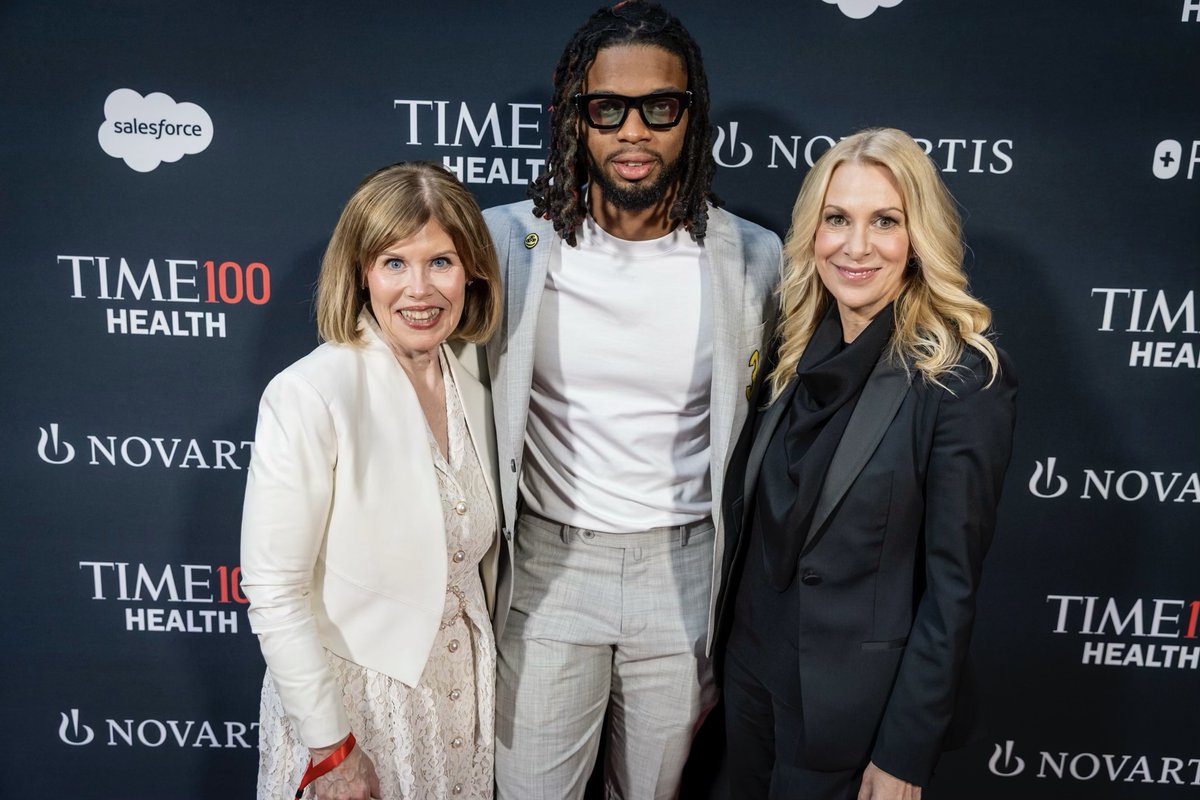 Had a fabulous evening celebrating with fellow honorees at the TIME100 Health Impact Dinner! So grateful to my dear friend Damar Hamlin, whose remarkable work through our #NationofLifesavers initiative is saving countless lives. My heartfelt thanks to TIME and Jess Sibley for