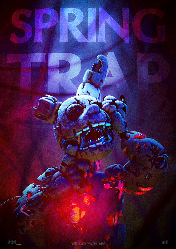 CollabP17316's tweet image. Old Poster that I improved :p #3
#FNAF #SFMAnimation #FNAFMOVIE