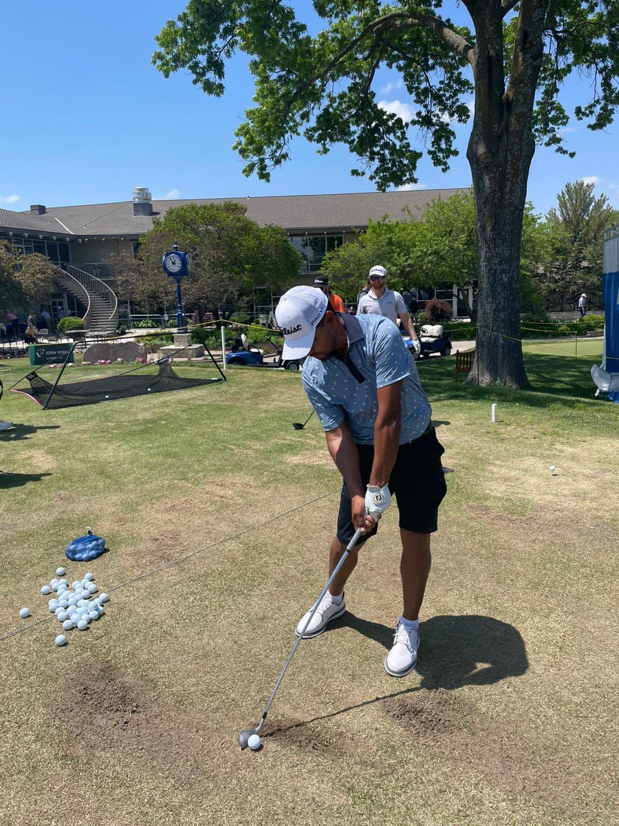 FabianGomezGolf's tweet photo. Vuelta al ruedo! @KornFerryTour esta semana. Ronda de práctica y todo listo para mañana 💪. @Titleist #Shortpar4 #1764 https://t.co/89vTZaq1SU