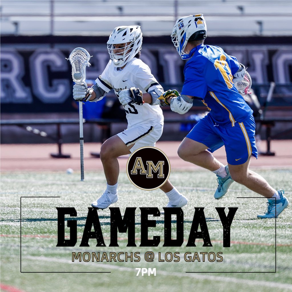 Men’s lacrosse is on the road tonight at Los Gatos at 7pm in the CCS semifinals. #GoMonarchs