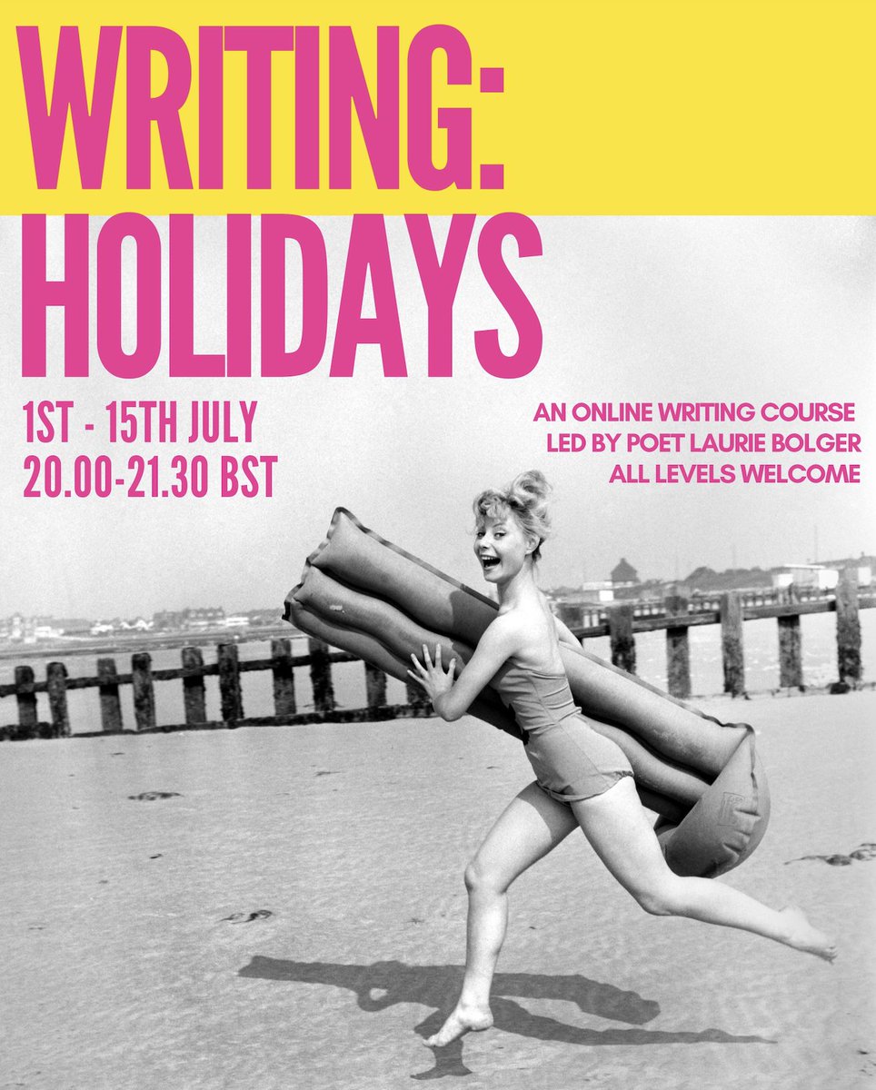 Summer Scribblers!

It's time to take a writing vacation creating new &amp; exciting work from the comfort of your own space...no extra baggage charge or previous experience needed!

☀️🍹🍽️🏊✍️

Join me for Writing: Holidays an online course starting soon!

BOOK IN HERE!