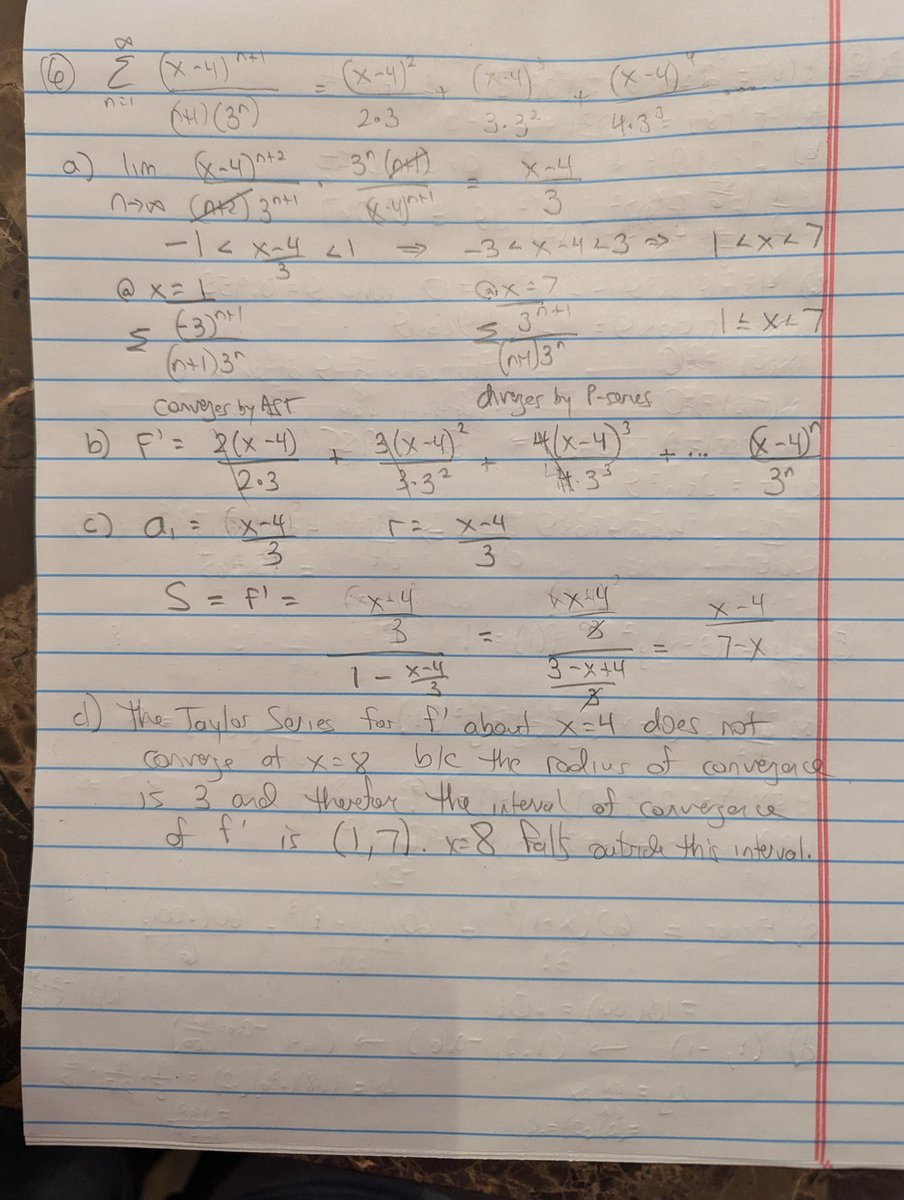 Youmshakian's tweet photo. Here are my quick solutions (did not check my work) to the 2025 AP Calculus BC specific FRQs https://t.co/acOqL4BBH1