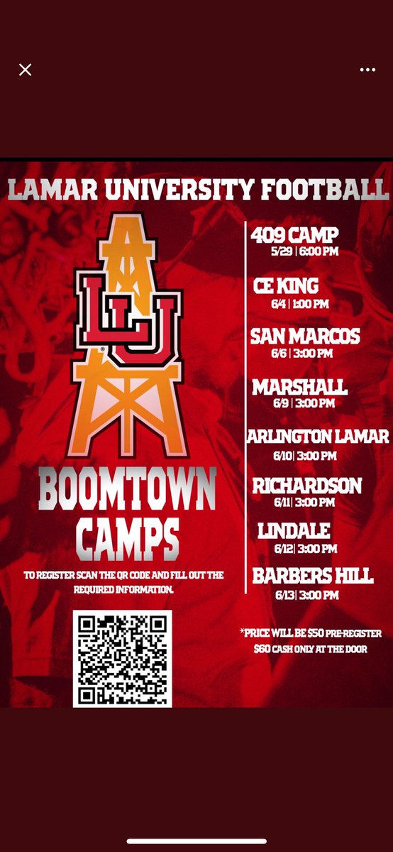 Gavin jackson13 (@gavinjacks63623) on Twitter photo Thank you for the camp invite <a href="/carson_picheco/">Carson Picheco</a> and <a href="/LamarFootball/">Lamar University Football</a>
Hope to make the trip out this june
<a href="/SLC_Recruiting/">Southlake Carroll FB Recruiting</a> <a href="/CoachL_OBrien/">Logan O'Brien</a> <a href="/coachrdodge/">Riley Dodge</a> Thank you for the camp invite <a href="/carson_picheco/">Carson Picheco</a> and <a href="/LamarFootball/">Lamar University Football</a>
Hope to make the trip out this june
<a href="/SLC_Recruiting/">Southlake Carroll FB Recruiting</a> <a href="/CoachL_OBrien/">Logan O'Brien</a> <a href="/coachrdodge/">Riley Dodge</a>