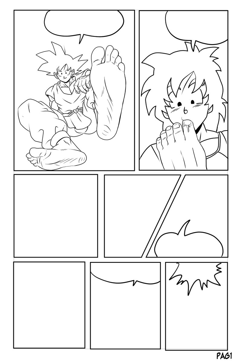 Working on the new comic! 👣
Goten and Trunks will have special training with Goku, soon on p4treon 😉