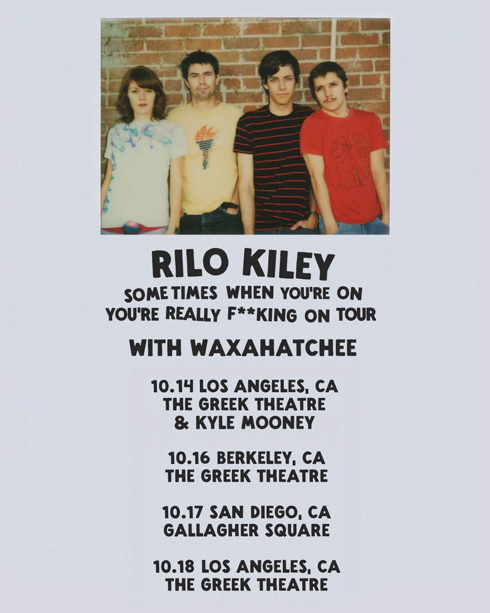 katie crutchfield (@k_crutchfield) on Twitter photo playing some shows with rilo kiley in october 🪻🍓✨💋🍄💫
tix on sale fri @ 10am local
waxahatchee.com playing some shows with rilo kiley in october 🪻🍓✨💋🍄💫
tix on sale fri @ 10am local
waxahatchee.com
