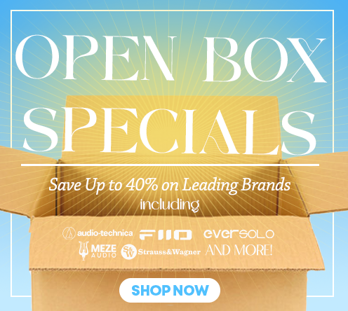 Audio46NYC's tweet photo. Your Open Box Deals Await! 🎧 Eversolo, Campfire Audio, Westone, Meze, and MORE!
Shop Here: https://t.co/cSFk7100nz https://t.co/WVxTLSdbxB