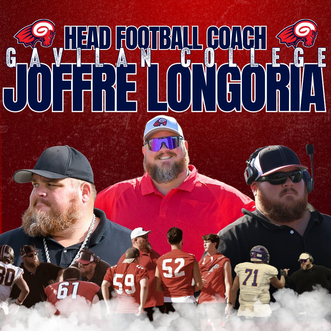 I want to announce that I am the new Head Coach for Gavilan College. I want to thank Gavilan College, Dr Avila and Jamie Adams for this opportunity to come home and coach football.
